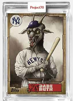 Amazon.com: 2021 Topps Project 70 1987 Babe Ruth “ The